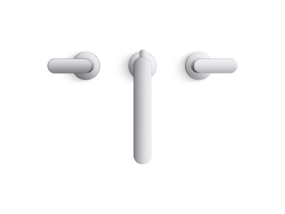 Kallista P34119-LV Widespread Sink Faucet, Low