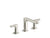 Kallista P34119-LV Widespread Sink Faucet, Low