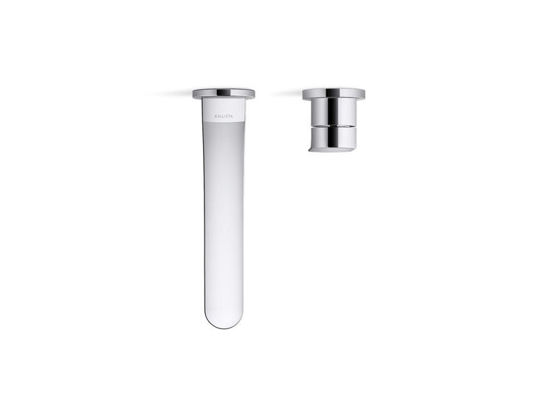 Kallista P34124-00 Wall Mount Sink Faucet, Single Control