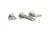 Kallista P34125-LV Wall Mount Sink Faucet, Wide Spread