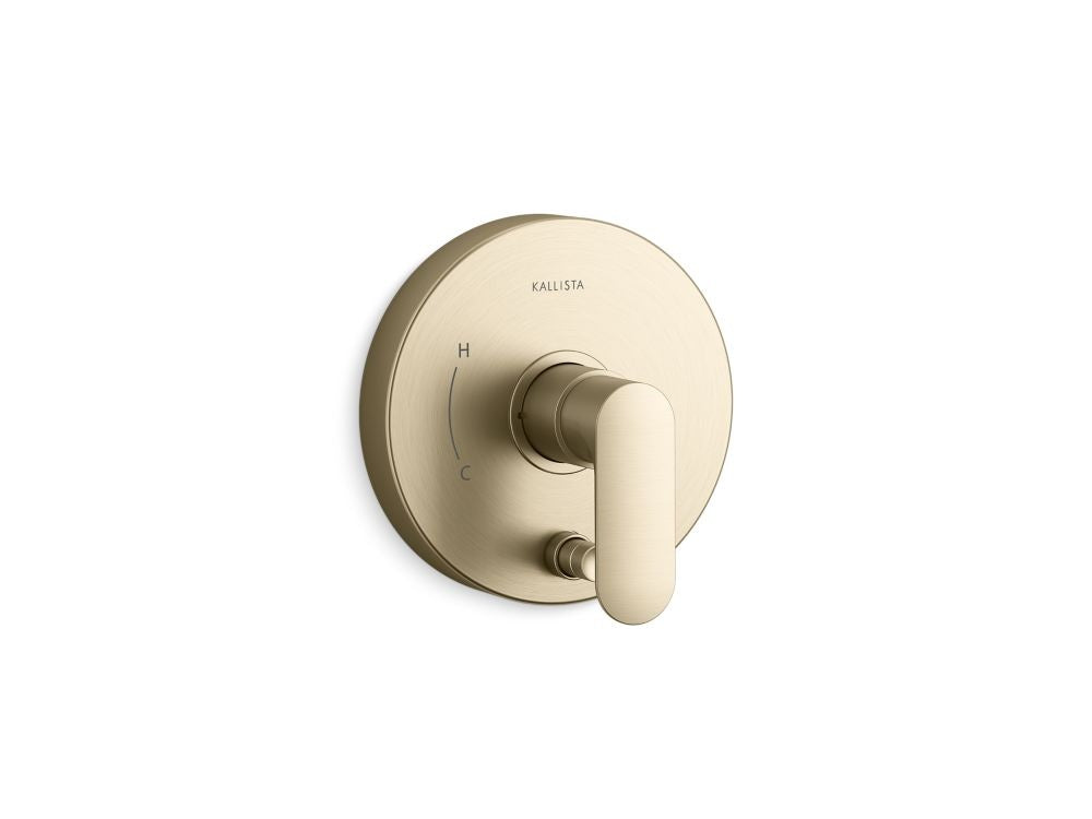 Kallista P34131-LV Pressure Balance With Div, Lever