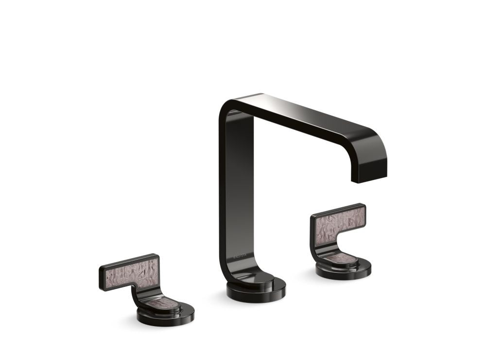 Kallista P34231-LDW Guise? widespread faucet standard spout light dusty wave lever handles - Parent