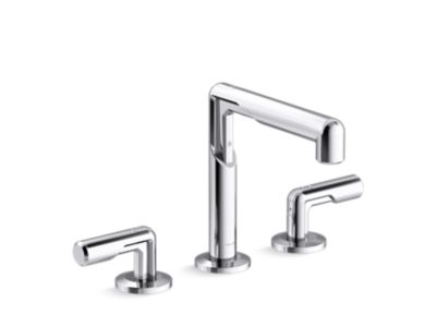 Kallista P34582-CP-CP Vice Widespread Sink Faucet-Lever Handles