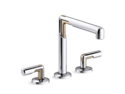 Kallista P34585 Vice Deck-mount Bath Faucet-Lever Handle