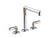 Kallista P34585 Vice Deck-mount Bath Faucet-Lever Handle