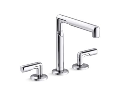 Kallista P34585-CP-CP Vice Deck-mount Bath Faucet-Lever Handle