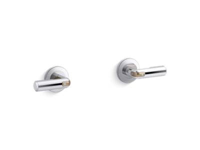 Kallista P34587 Vice Wall-Mount Bath Faucet Handles-Lever