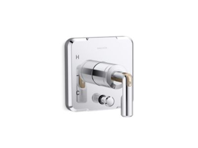 Kallista P34604 Vice Single Control trim with diverter-lever handle