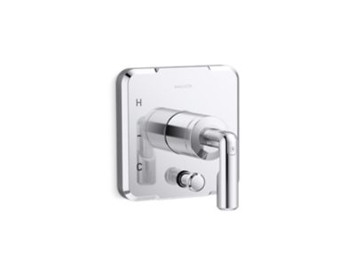 Kallista P34604-CP-CP Vice Single Control trim with diverter-lever handle