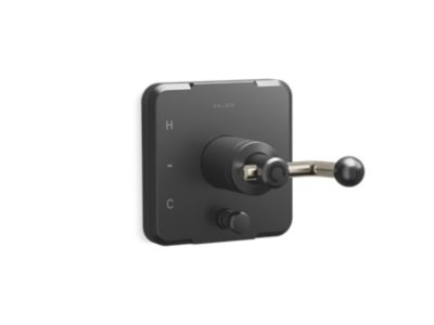 Kallista P34605 Vice Single Control trim with diverter-crank handle
