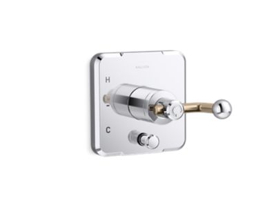Kallista P34605 Vice Single Control trim with diverter-crank handle