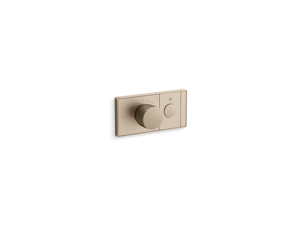 Kallista P34718-00 1-Outlet Trim Push Button Mechanical