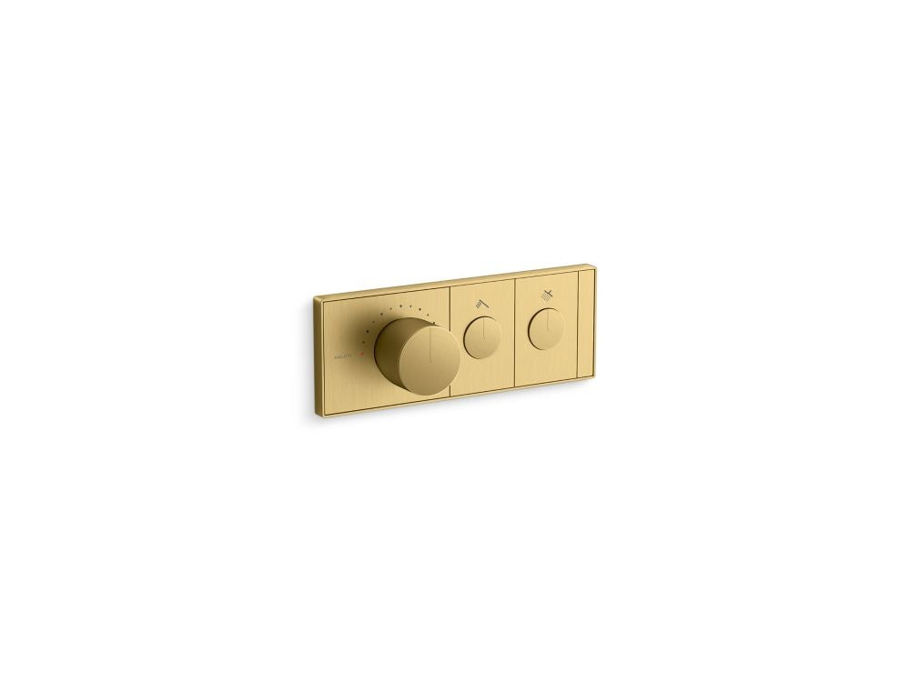 Kallista P34719-00 2-Outlet Trim Push Button Mechanical - Parent