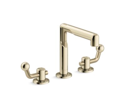 Kallista P34864 Vice Widespread Sink Faucet-Crank Handles - Parent