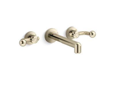Kallista P34865 Vice Wall Mount Widespread Sink Faucet-Crank Handles - Parent