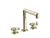 Kallista P34884 Vice Widespread Sink Faucet-Wheel Handles - Parent
