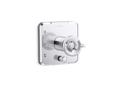 Kallista P34887 Vice Single Control trim with diverter-wheel handle