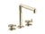 Kallista P34891 Vice Deck-mount Bath Faucet-Wheel Handle - Parent