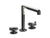 Kallista P34891 Vice Deck-mount Bath Faucet-Wheel Handle