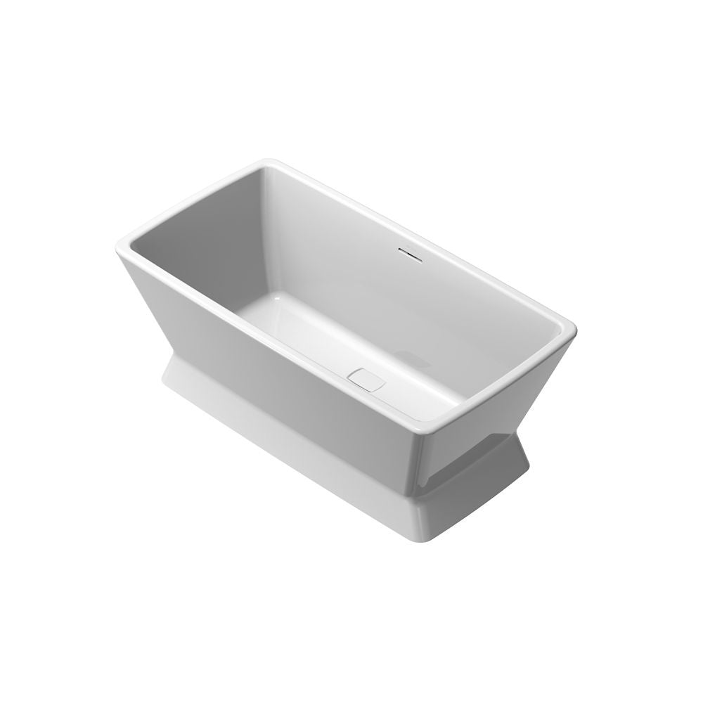 Kallista P50204-00-0 Papion Freestanding Bathtub in Stucco White