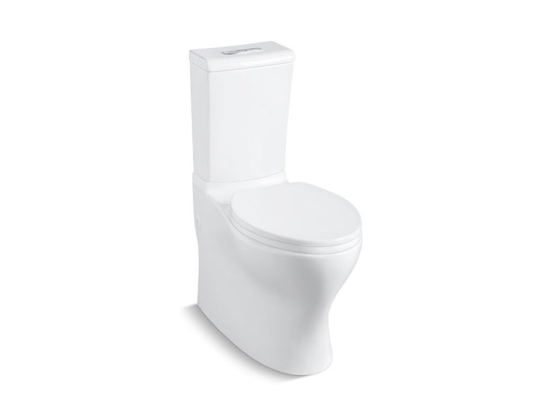 Kallista P70310-00-0 Plié Two-Piece Toilet, Less Seat in Stucco White