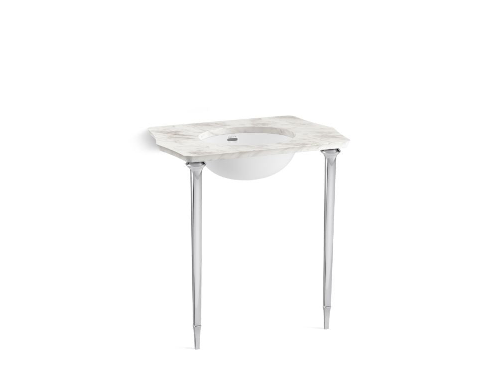 Kallista P74242 Script Console Table Leg