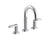 Kallista P80234-LV Vir Stil Sink Faucet, Lever Handles