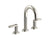 Kallista P80234-LV Vir Stil Sink Faucet, Lever Handles