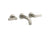 Kallista P80235-LV Vir Stil Wall-Mount Sink Faucet, Lever Handles