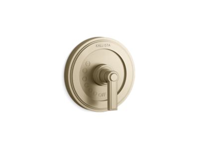 Kallista P80239-LV Vir Stil Pressure Balance Trim, Lever Handle