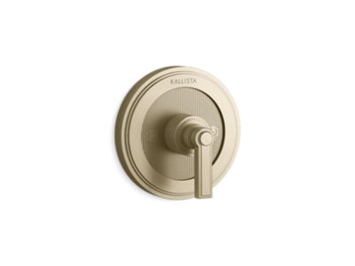 Kallista P80240-LV Vir Stil Thermostatic Trim, Lever Handle
