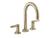 Kallista P80251-LV Vir Stil Minimal Deck-Mount Bath Faucet, Lever Handles