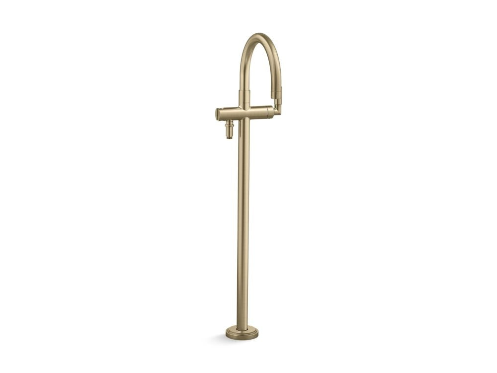 Kallista P80274-00 Vir Stil Minimal Freestanding Bath Faucet