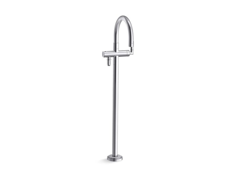 Kallista P80274-00 Vir Stil Minimal Freestanding Bath Faucet