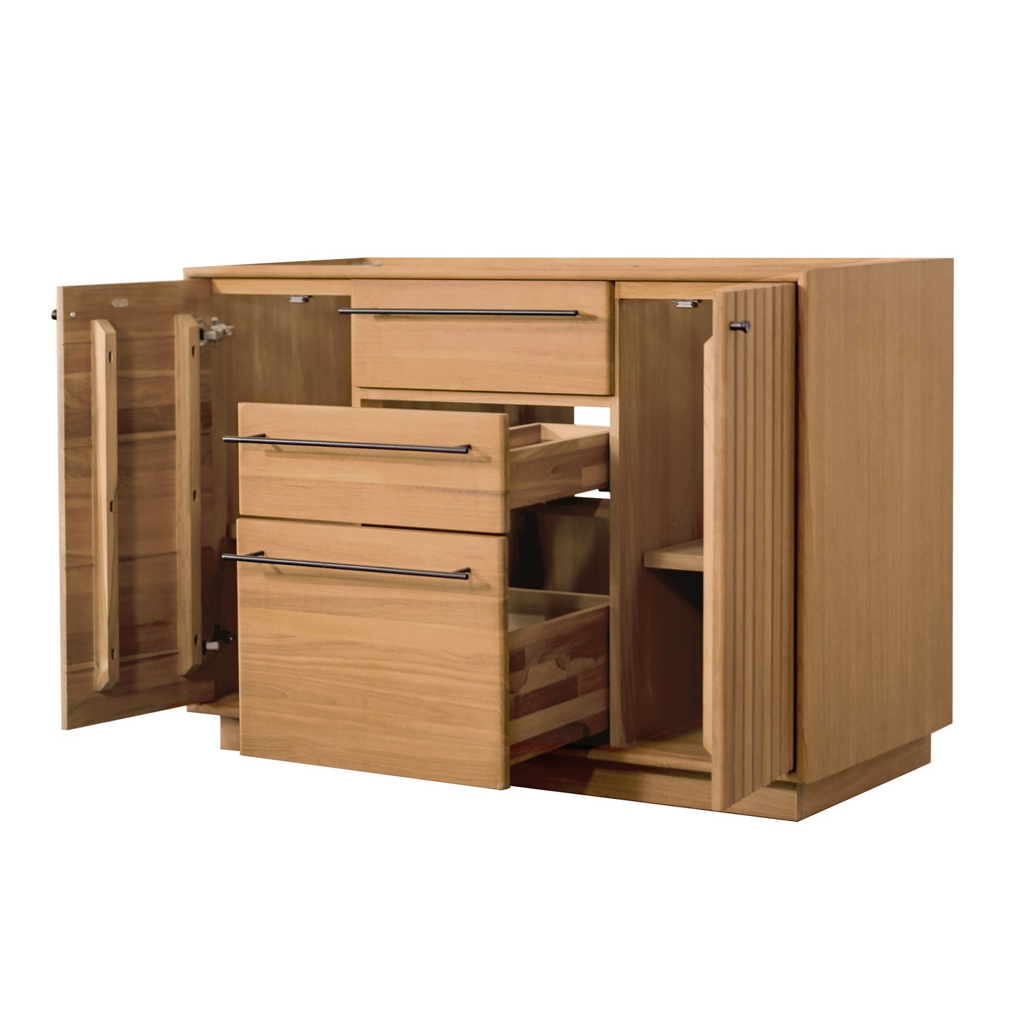 Avanity PARKER-V48-NT Parker 48 In. Single Sink Bathroom Vanity In Natural Teak