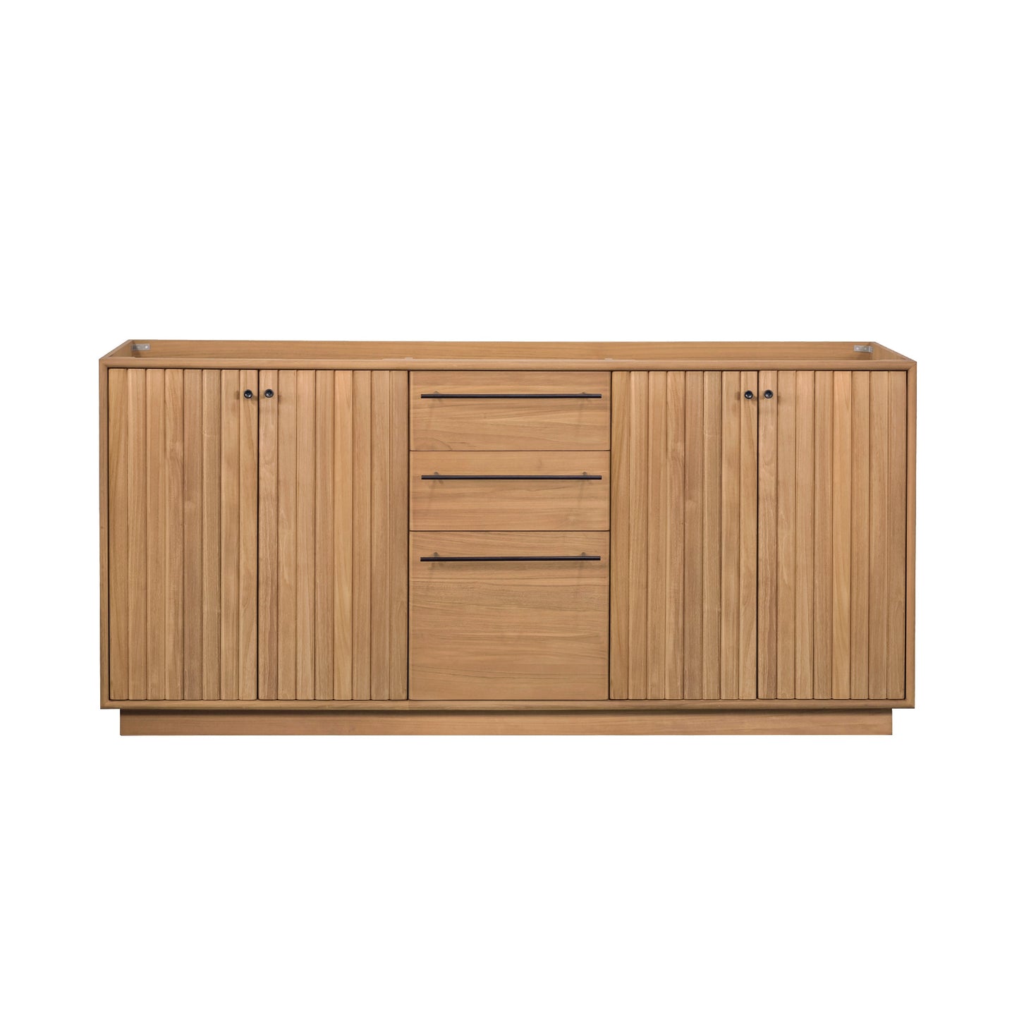 Avanity PARKER-V72-NT Parker 72 In. Double Sink Bathroom Vanity In Natural Teak