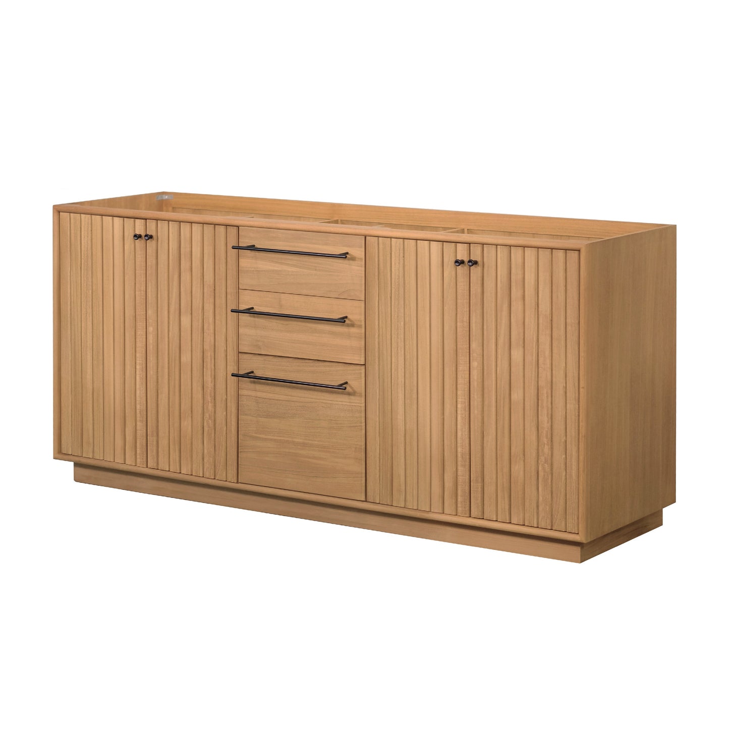 Avanity PARKER-V72-NT Parker 72 In. Double Sink Bathroom Vanity In Natural Teak