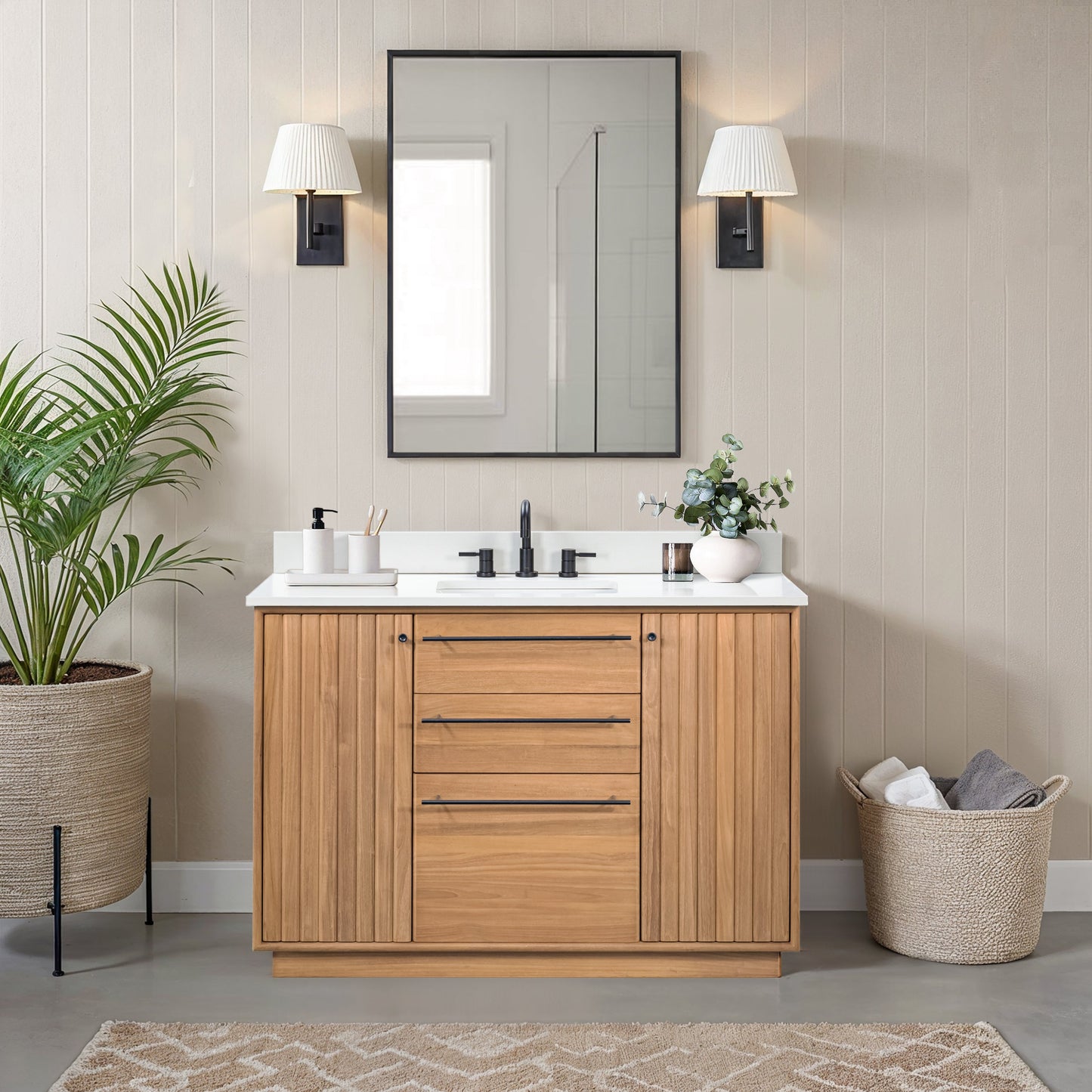 Avanity Parker Single Sink Bathroom Vanity with Top