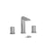 Riobel PB08 Parabola Widespread Lavatory Faucet