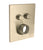Huntington Brass PCB986 Square Two Button Valve Faceplate Trim