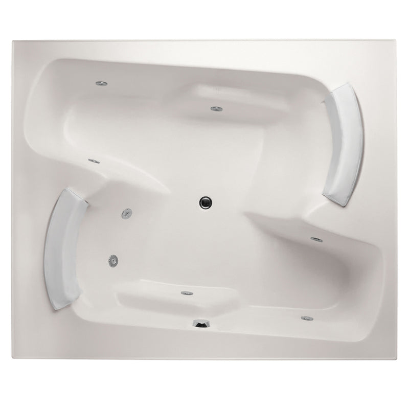 Hydro Systems PEN7260GCO Penthouse 72 X 60 Airbath & Whirlpool Combo Tub System