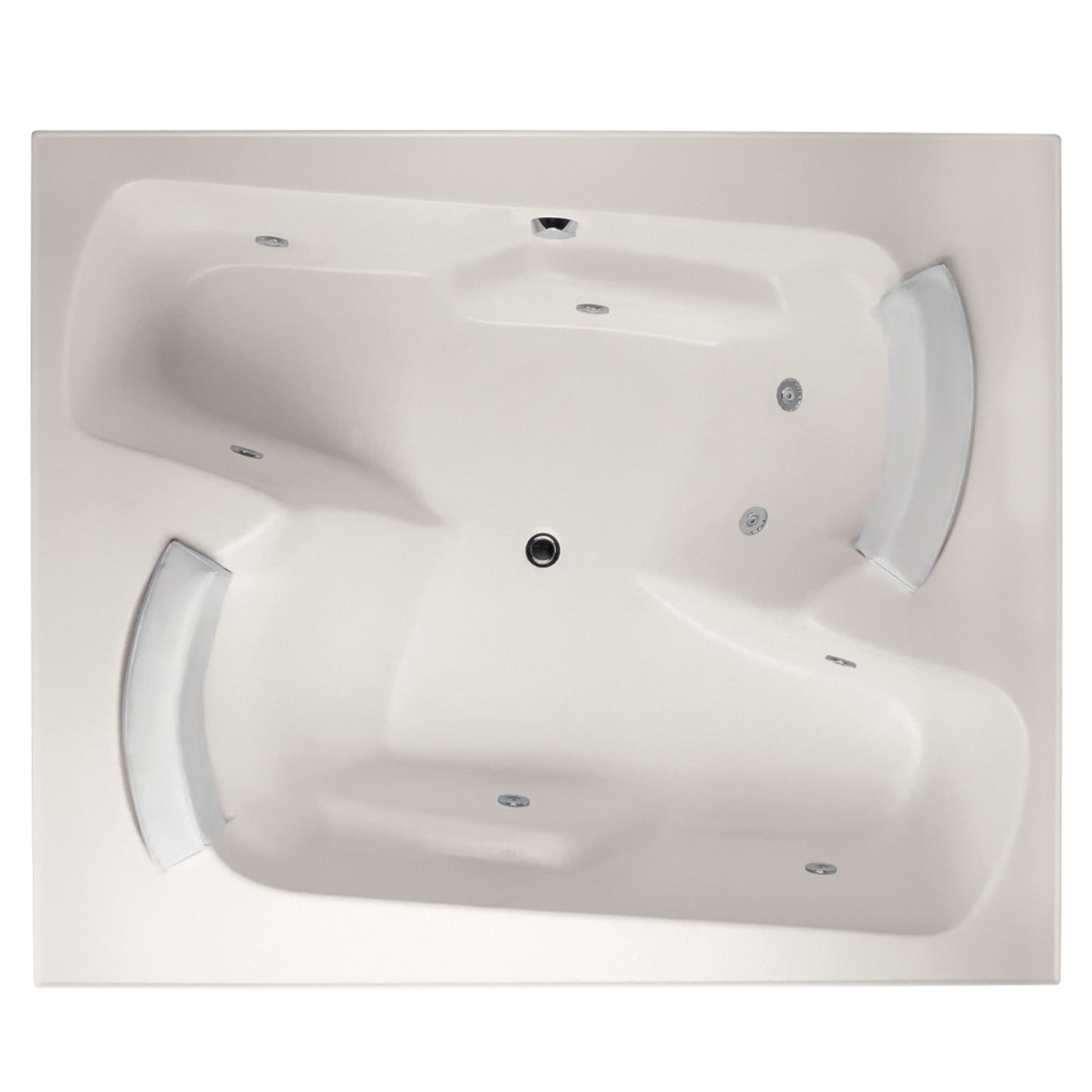 Hydro Systems PEN7260GWP Penthouse 72 X 60 Whirlpool Jet Tub System