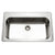 Houzer Premier Stainless Steel Drop-in Topmount Single Bowl Kitchen Sink - Parent