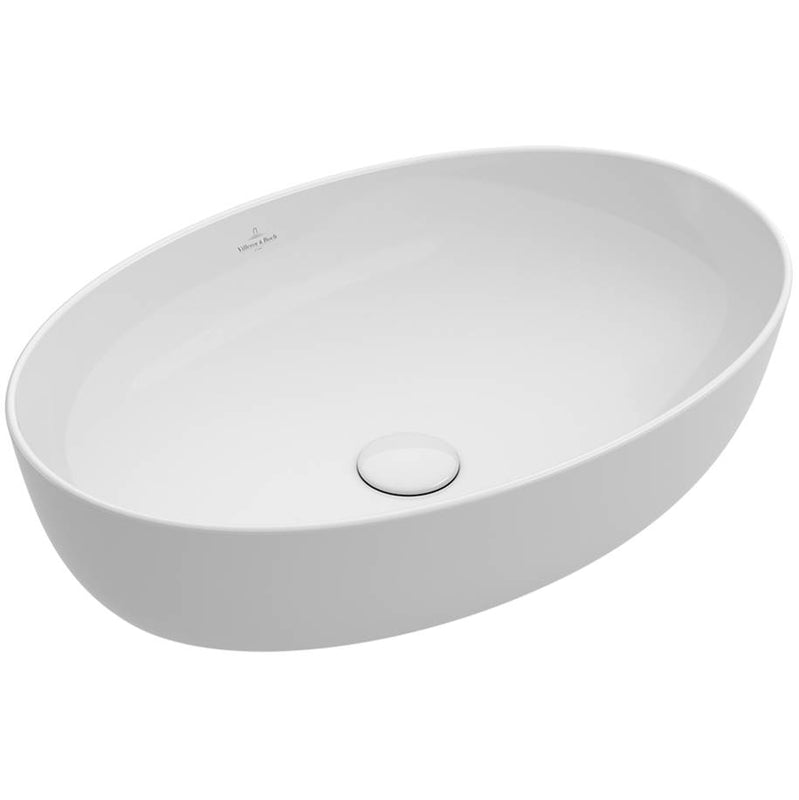 Villeroy And Boch 4198U6R1 Artis Surface-mounted washbasin 24 x 16 1/8 (610 x 410 mm) - White Alpin Ceramicplus