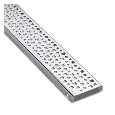 Quartz 37412 Pixel Stainless Steel Grate 47.25”