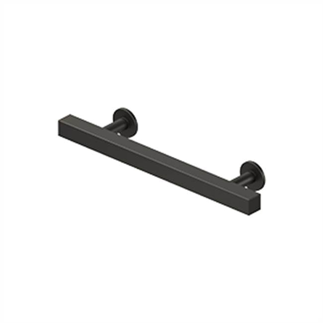 Deltana POM40 Contemporary Cabinet Pull 4, Pommel,  Solid Brass