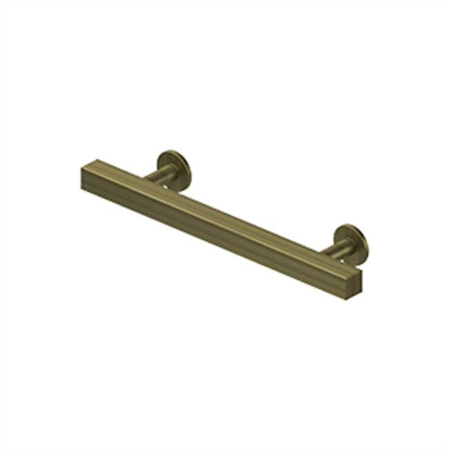 Deltana POM40 Contemporary Cabinet Pull 4, Pommel,  Solid Brass