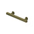 Deltana POM40 Contemporary Cabinet Pull 4, Pommel,  Solid Brass