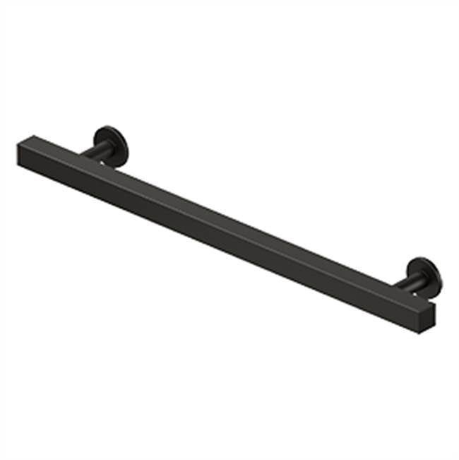 Deltana POM70 Contemporary Cabinet Pull, 7, Pommel, Solid Brass