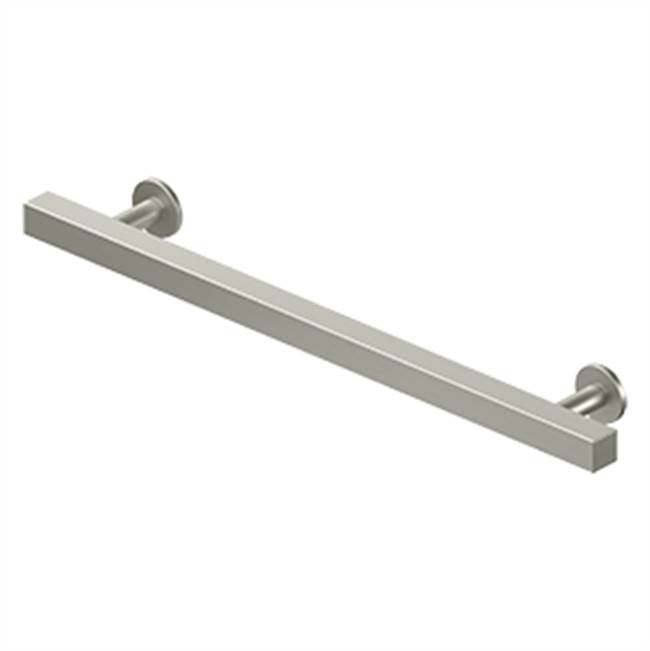 Deltana POM70 Contemporary Cabinet Pull, 7, Pommel, Solid Brass